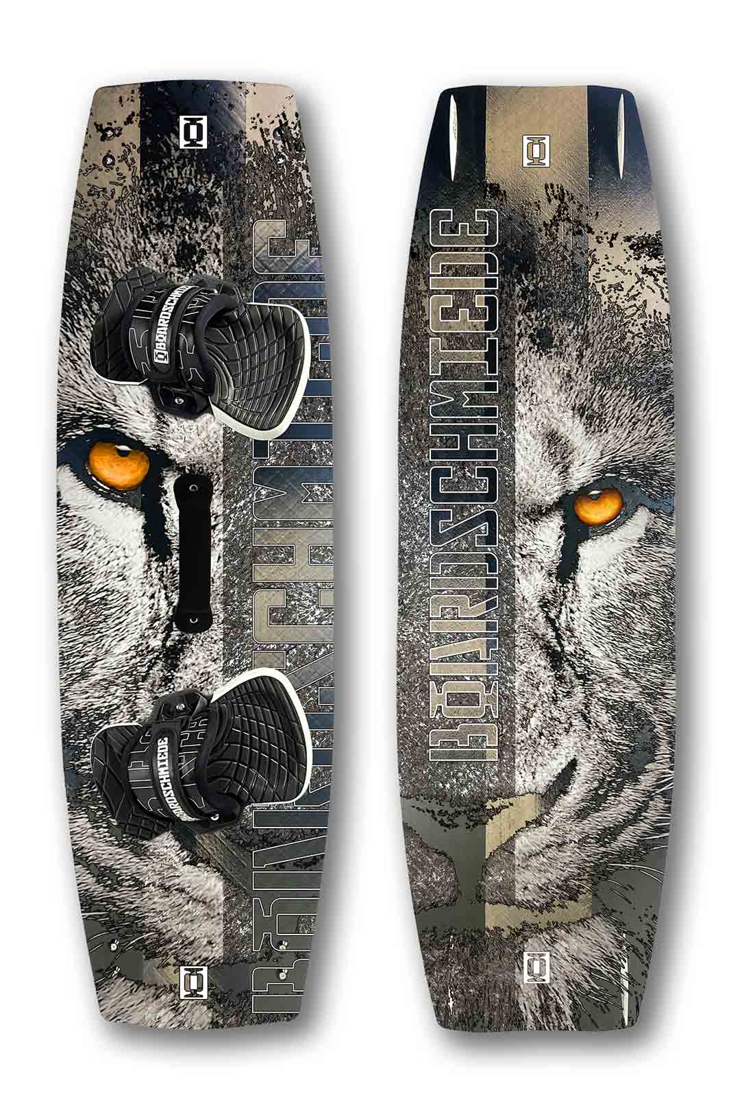 Boardschmiede Lion edition custom twintip kiteboard design