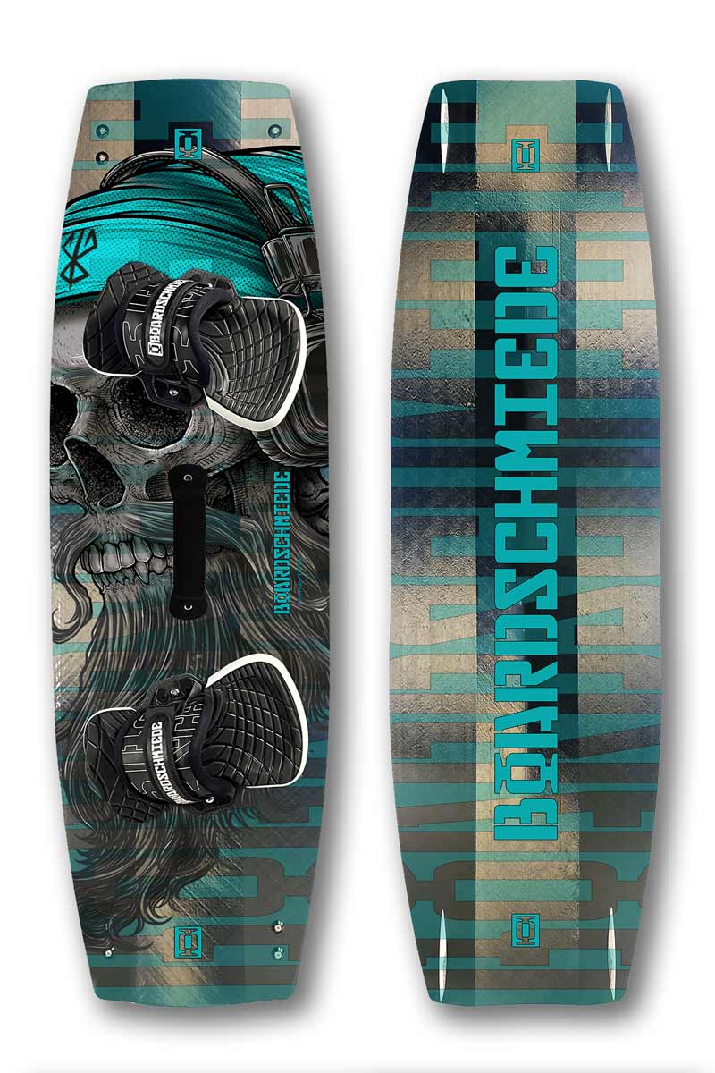 Boardschmiede scull edition custom twintip kiteboard design