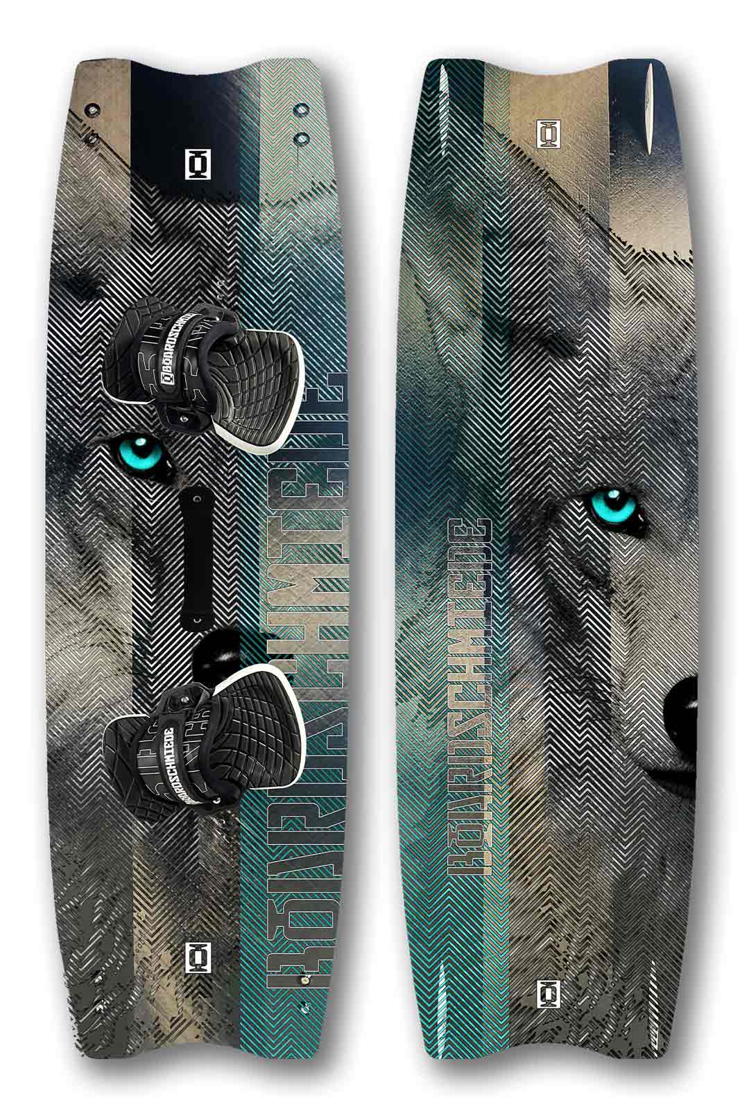 Boardschmiede LW II Coyote edition custom twintip kiteboard 152x45